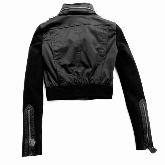 ***SOLD*** Burberry Runway hooded biker jacket - Picture 2 of 5